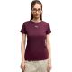 Puma Ess Centered Cat Logo Tee Women’s T-Shirt Burgundy 692916 24