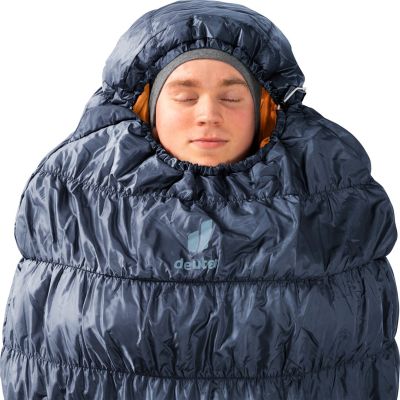 16. Deuter Exosphere 0C/32F Synthetic Sleeping Bag, Ink/Maple