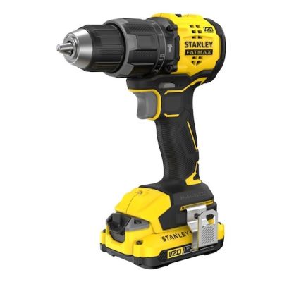 2. Stanley SFMCD716D2T-QW 1900 RPM Drill Central Locking Black, Yellow