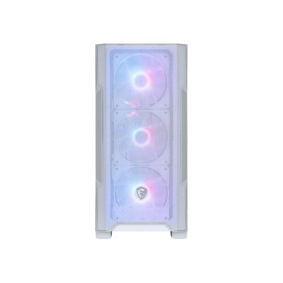 2. MSI MAG FORGE M100R mATX White ARGB Case
