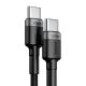 4. Baseus CATKLF-ALG1 USB-C - USB-C PD QC cable 100W 5A 2m - gray