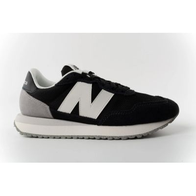 2. New Balance 237 Men’s Black Leather Sneakers