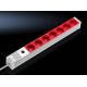 Rittal DK 7240.260 splitter 2 m 7 x network sockets Internal