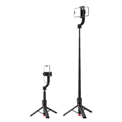5. Acefast E42 Selfie Stick with Auto Tripod and Bluetooth Remote Control 1.05m - Black