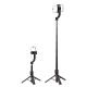 5. Acefast E42 Selfie Stick with Auto Tripod and Bluetooth Remote Control 1.05m - Black