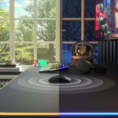 27. SteelSeries Rival 3 Wireless Gen 2 Aqua Mouse