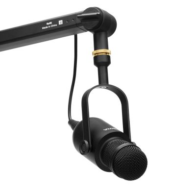 10. BOYA BY-DM500 Cardioid XLR Dynamic Microphone for Podcasts - Black