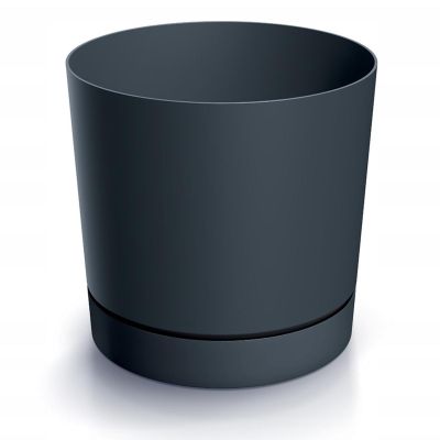 2. TUBO P ANTHRACITE FLOWER POT 20CM