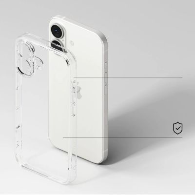 4. Ringke Fusion iPhone 17 Case - Clear