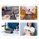 5. Dux Ducis Lawa Leather Case for iPhone 15 Pro - Gray