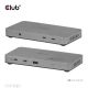 6. CLUB3D CSV-2563 Thunderbolt 5 Docking Station Silver