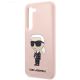 6. Karl Lagerfeld KLHCS23MSNIKBCP S23+ S916 hardcase pink/pink Silicone Ikonik