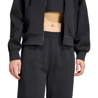 5. adidas Kit Small Logo Regular Cuffed Women's Pants Black KU7935