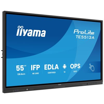 8. Iiyama 55 TE5513A-B3AG HDMI USB-C DP