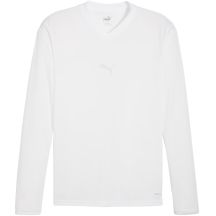Men's Puma TeamGOAL Baselayer Tee Longsleeve T-Shirt, white, 658777 04