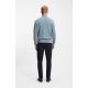 5. Boss Knitwear Kanovano_S Men's Sweatshirt Light/Pastel Blue (50527583-451)