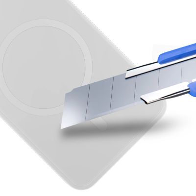 7. 3mk Smoke MagCase for Samsung Galaxy S25 - white-transparent