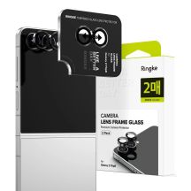 Ringke Camera Frame Protector 2-Pack for Samsung Galaxy Z Flip 8 - Black