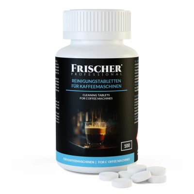 Cleaning tablets for Frischer coffee machines 100 pcs. Ø16mm