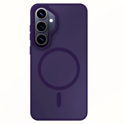 24. 3mk Smoke MagCase for Samsung Galaxy S26 - purple