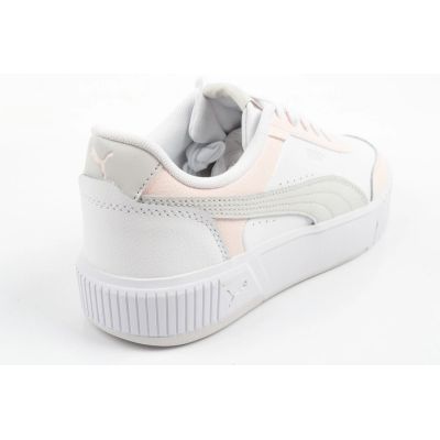 4. Puma women's sports shoes Carina Mia sneakers leather white