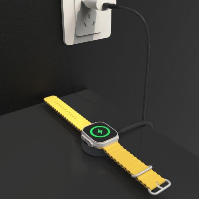 4. Dudao A12C Inductive Charger for Apple Watch 1.2m - Black