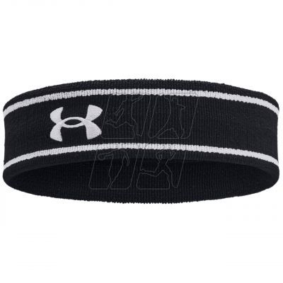 3. Under Armour Striped Performance Terry Headband HB 1373118 001