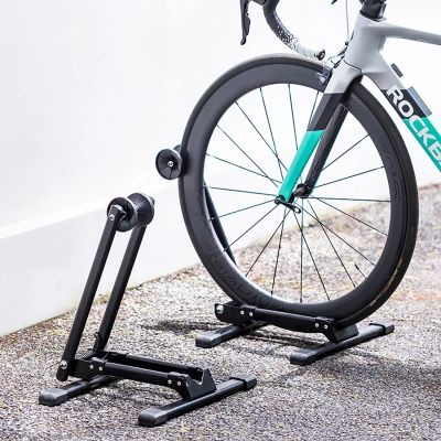 6. Rockbros 27210001001 Folding Bicycle Stand - Black