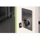 26. Unique 19" 12U 600x600 wall-mounted network cabinet, glass door, gray, undivided, assembled, 100kg