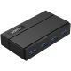 2. UNITEK Y-HB03001 3.2 Gen 1 5000 Mbit/s Black USB Hubs and Concentrators
