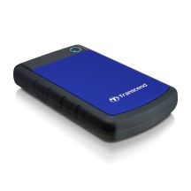 Transcend 2TB StoreJet 25H3 External Hard Drive 2.5" Micro-USB B 3.2 Gen 1 (3.1 Gen 1) Black, Blue