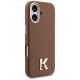 4. Karl Lagerfeld Karl Head Logo MagSafe Case for iPhone 17 - Brown
