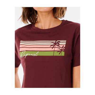 7. T-Shirt RIP CURL TALLOWS CROP TEE