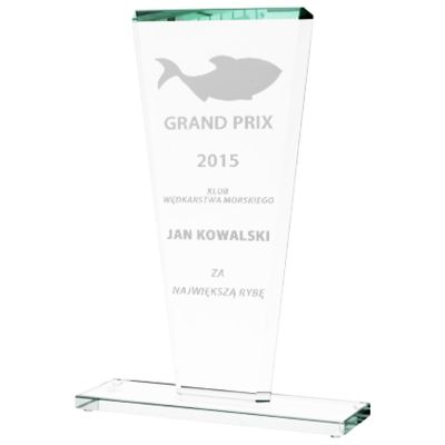 6. Glass trophy