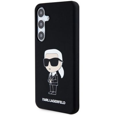 2. Karl Lagerfeld Silicone Ikonik case for Samsung Galaxy S24 - black