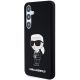 2. Karl Lagerfeld Silicone Ikonik case for Samsung Galaxy S24 - black