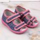 13. Home slippers Nazo Jr. TEX4B navy blue-pink