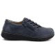2. Comfortable women's shoes with zipper, navy blue, Potocki TO90407
