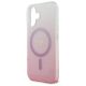 6. Guess IML Glitter Gradient MagSafe iPhone 16 Case - Pink