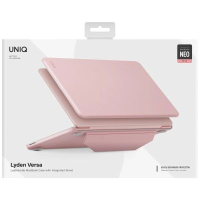 8. Uniq Lyden Versa Case for MacBook Neo - Pink