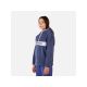4. ROSSIGNOL JR ALLTRACK ANORAK FLEECE children's sweatshirt blue