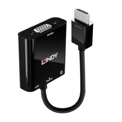 2. LINDY Converter HDMI auf VGA and Audio 1080p ohne Scaling