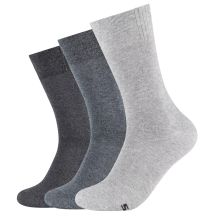 Skechers 3pk Men's Basic Socks SK41007-9300 Gray 39-42
