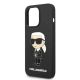6. Karl Lagerfeld KLHMP14XSNIKBCK iPhone 14 Pro Max 6.7" hardcase black/black Silicone Ikonik Magsafe