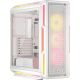 4. Corsair iCUE LINK 5000T LX RGB Midi Tower White