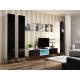 9. VIGO full display cabinet '180' 180/40/30 white/black half
