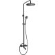 Rain shower with bathtub tap