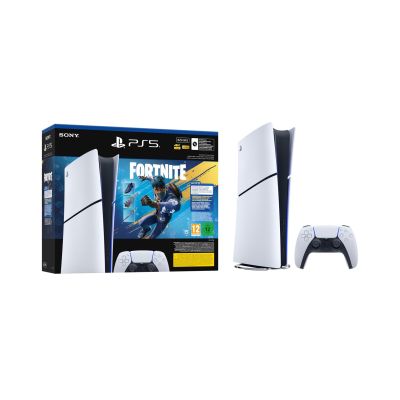 Sony PlayStation 5 Digital Edition - Fortnite Flowering Chaos Bundle 825 GB Wi-Fi Black, White