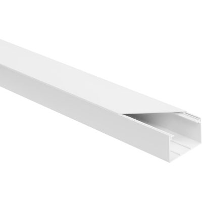 Electrical installation strip set WHITE LS 60x40 2m (PACK 8 pcs.)