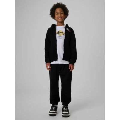 Boys' Regular-Fit Hooded Sweatshirt Jacket 4F 4FJRAW26TSWSM3195-20S
